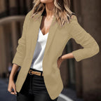 Chique dames blazer - tailored jack voor verzorgde kantoor- en casual looks