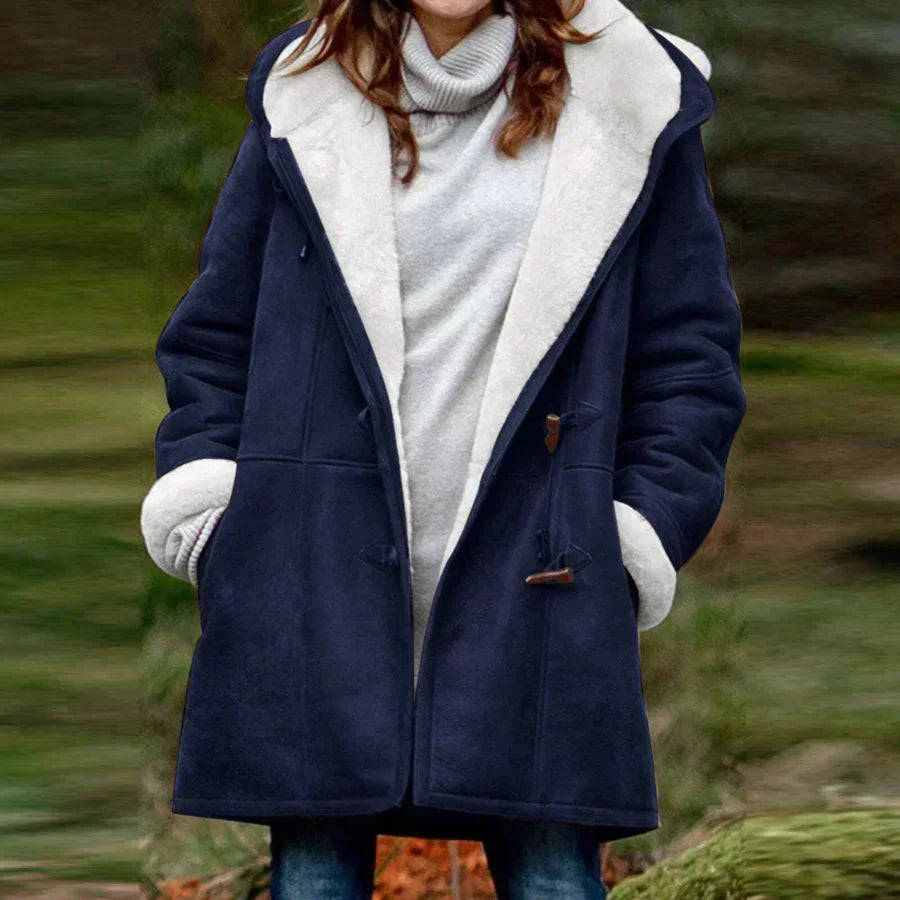 Dames shearling jas - warme en trendy winterjas - Bakkermode.nl