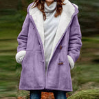 Dames shearling jas - warme en trendy winterjas - Bakkermode.nl