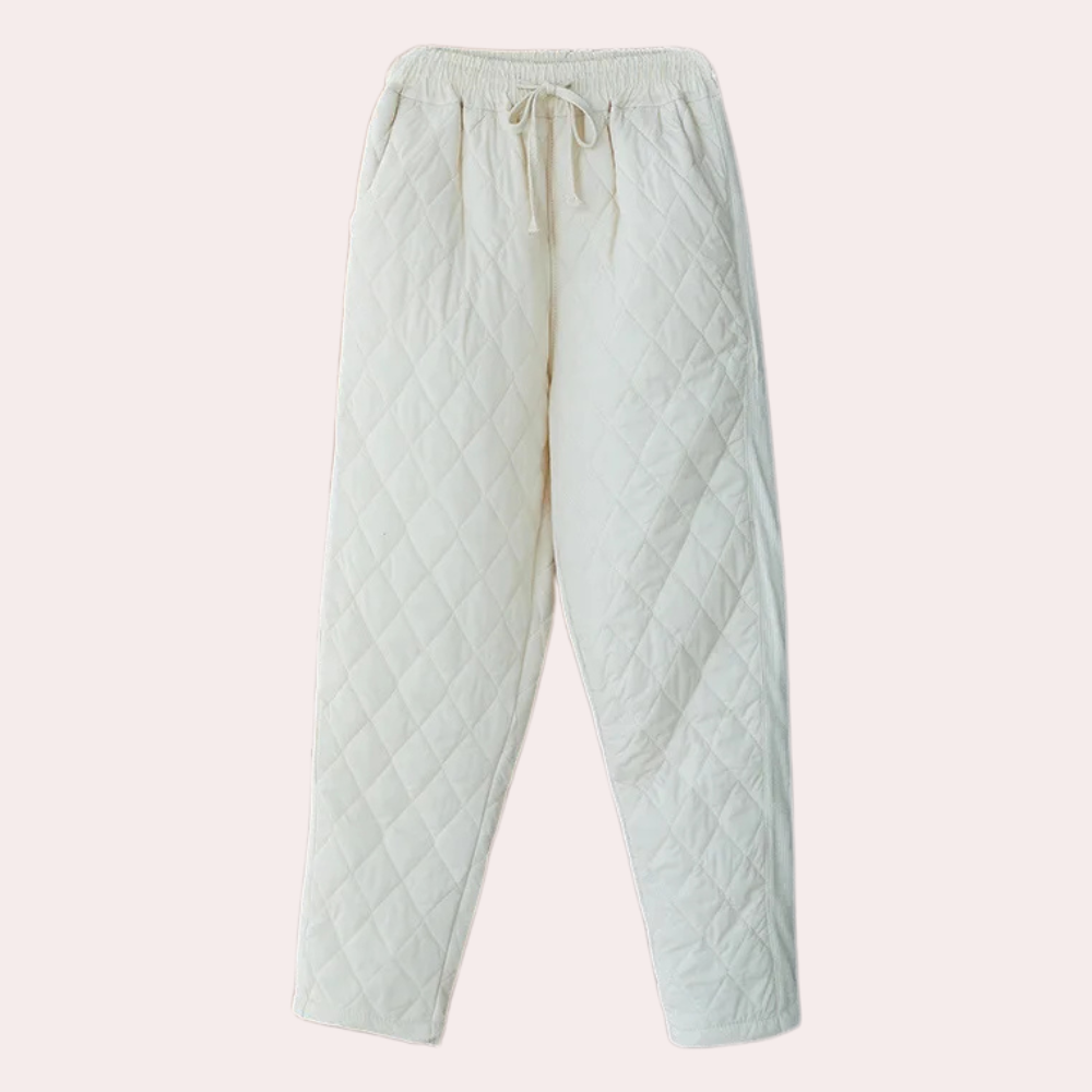 Dames sweatpants met vulling – warme en trendy broeken voor relaxdagen
