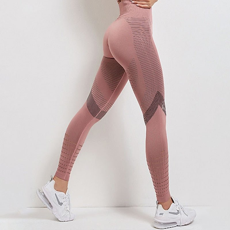 Fitness leggings - stijlvolle high-waisted dames workout broek