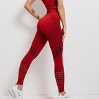 Fitness leggings - stijlvolle high-waisted dames workout broek