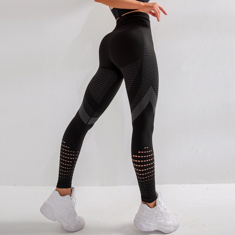 Fitness leggings - stijlvolle high-waisted dames workout broek