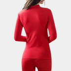 2-delige set - zachte lange mouwen top en leggings voor dames