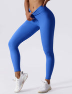 Dames hoge taille leggings - zachte stretch fitnessbroek
