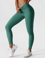 Dames hoge taille leggings - zachte stretch fitnessbroek