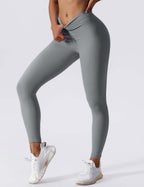 Dames hoge taille leggings - zachte stretch fitnessbroek