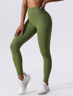 Dames hoge taille leggings - zachte stretch fitnessbroek
