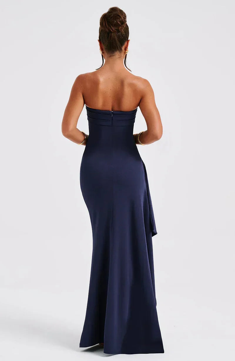 Strapless maxi jurk - chique avondjurk voor speciale gelegenheden